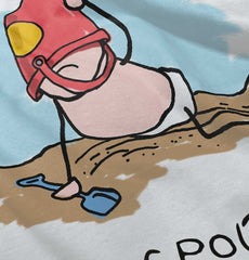 Baby Beach Infant Toddler T Shirt-Direct To Garment Print-Brisco Baby