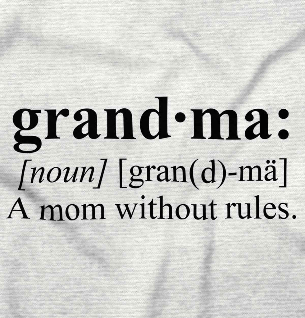 Grandma Definition Infant Toddler T Shirt-Direct To Garment Print-Brisco Baby