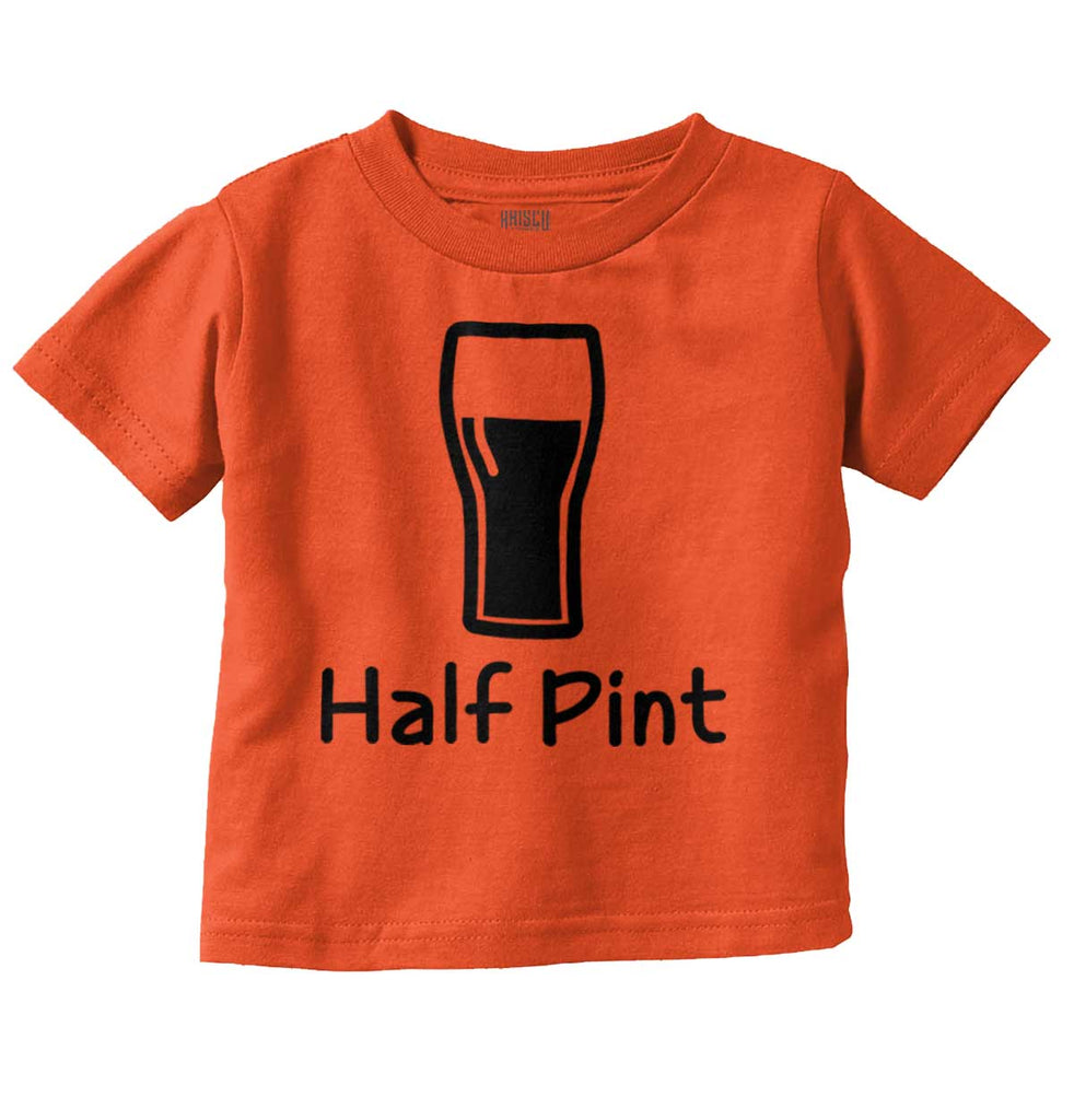 Half Pint Infant Toddler T Shirt-Direct To Garment Print-Brisco Baby