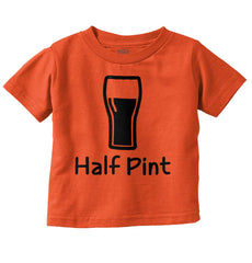 Half Pint Infant Toddler T Shirt-Direct To Garment Print-Brisco Baby