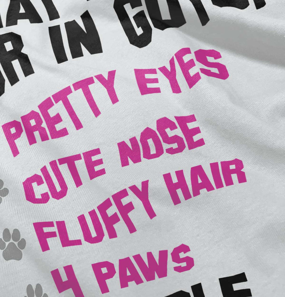 Poodle Checklist Romper Bodysuit-Direct To Garment Print-Brisco Baby