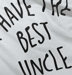 Best Uncle Infant Baby Bib-Direct To Garment Print-Brisco Baby