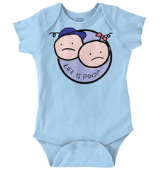 Boy and Girl Logo Romper Bodysuit-Direct To Garment Print-Brisco Baby