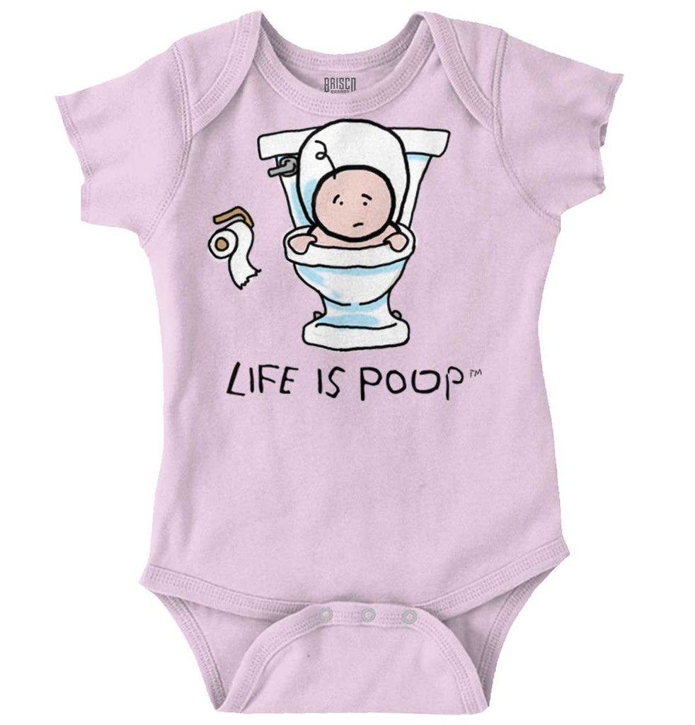 Baby Toilet Romper Bodysuit-Direct To Garment Print-Brisco Baby
