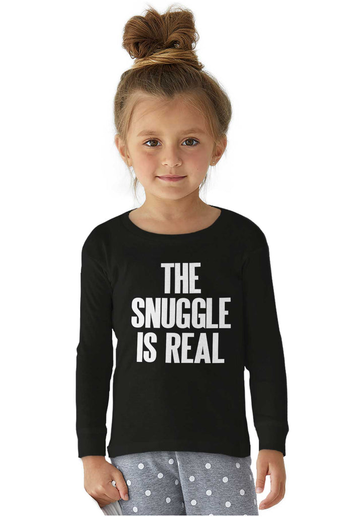 Snuggle Is Real Solid Baby Pajama Top-Direct To Garment Print-Brisco Baby