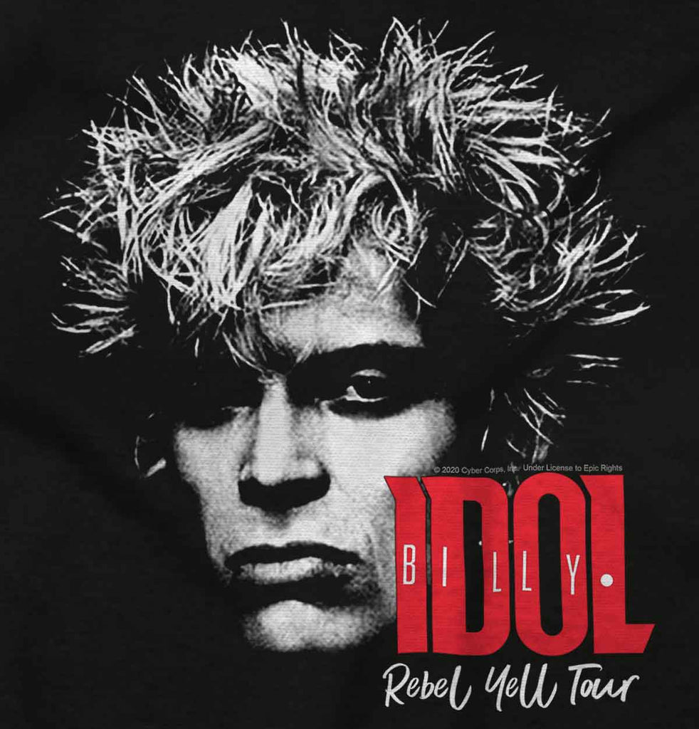 Rebel Yell Tour Infant Baby Bib-Direct To Garment Print-Brisco Baby