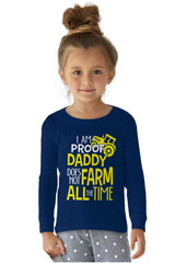 Farm All The Time Solid Baby Pajama Top-Direct To Garment Print-Brisco Baby