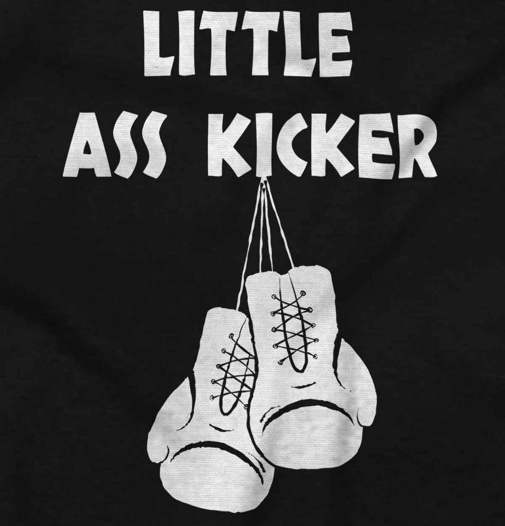 Little Ass Kicker Infant Baby Bib-Direct To Garment Print-Brisco Baby