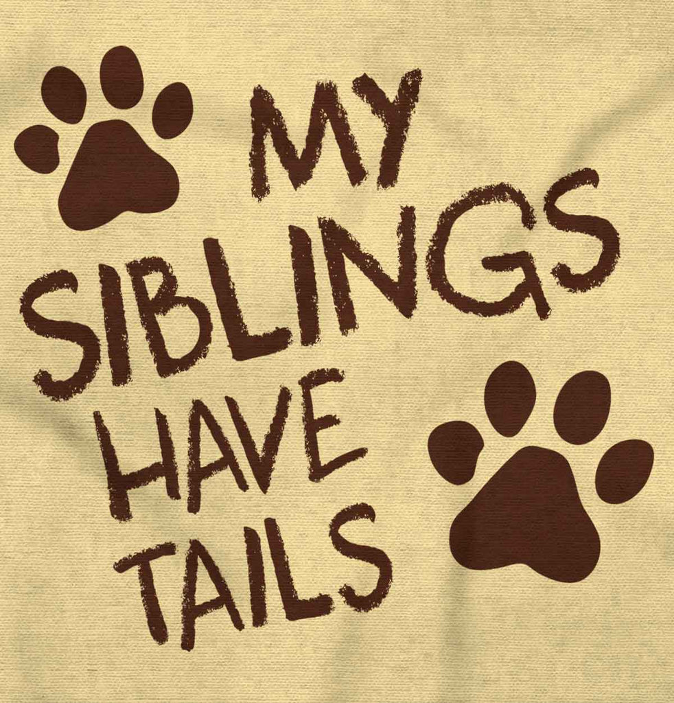 My Siblings Have Tai Romper Bodysuit-Direct To Garment Print-Brisco Baby