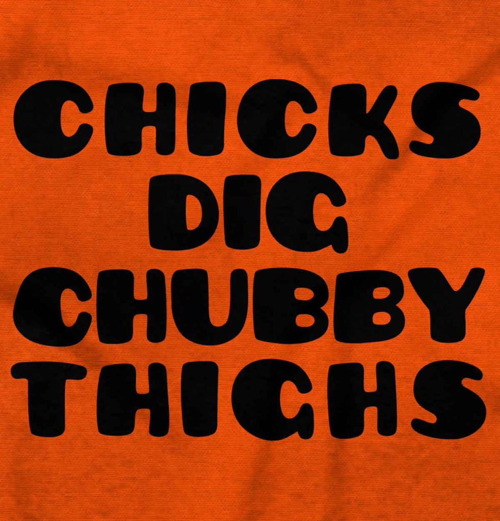Chubby Thighs Infant Toddler T Shirt-Direct To Garment Print-Brisco Baby