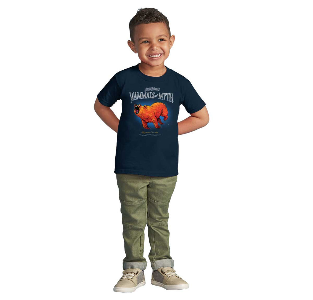 Tasmanian Fire Bear Infant Toddler T Shirt-Direct To Garment Print-Brisco Baby