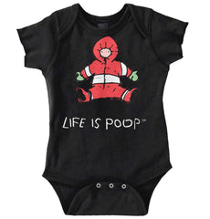 Winter Jacket Romper Bodysuit-Direct To Garment Print-Brisco Baby