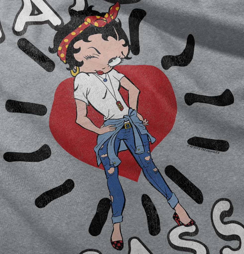 Betty The Riveter Infant Toddler T Shirt-Direct To Garment Print-Brisco Baby