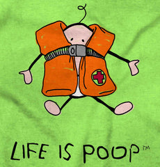 Baby Life Vest Infant Toddler T Shirt-Direct To Garment Print-Brisco Baby