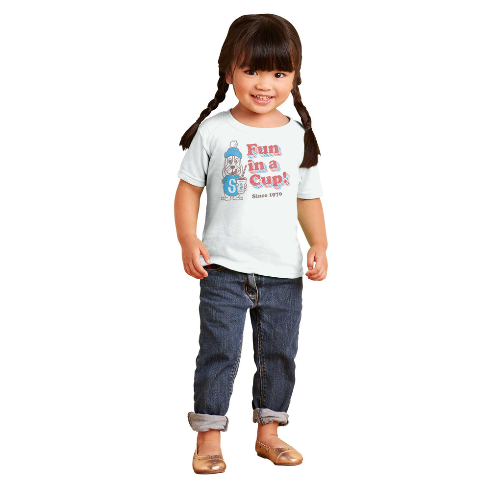 Fun In A Cup Infant Toddler T Shirt-Direct To Garment Print-Brisco Baby