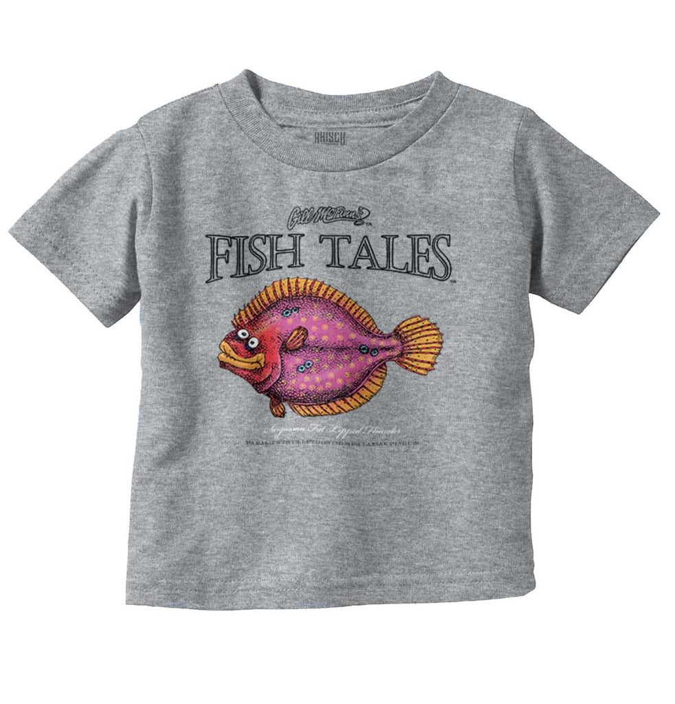Sargassan Fat-Lipped Infant Toddler T Shirt-Direct To Garment Print-Brisco Baby