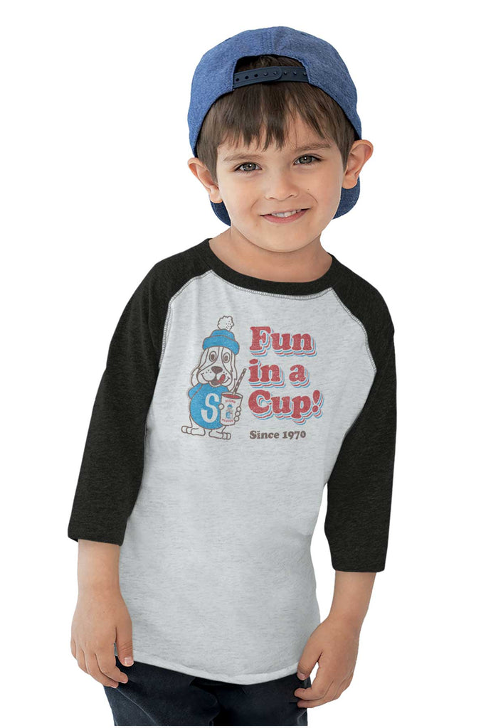 Fun In A Cup Toddler Baseball-Direct To Garment Print-Brisco Baby