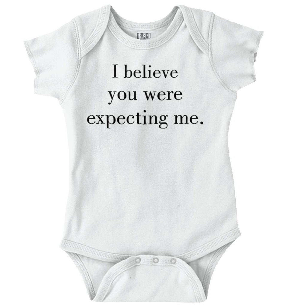 Expecting Me Romper Bodysuit-Direct To Garment Print-Brisco Baby