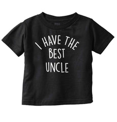 Best Uncle Infant Toddler T Shirt-Direct To Garment Print-Brisco Baby