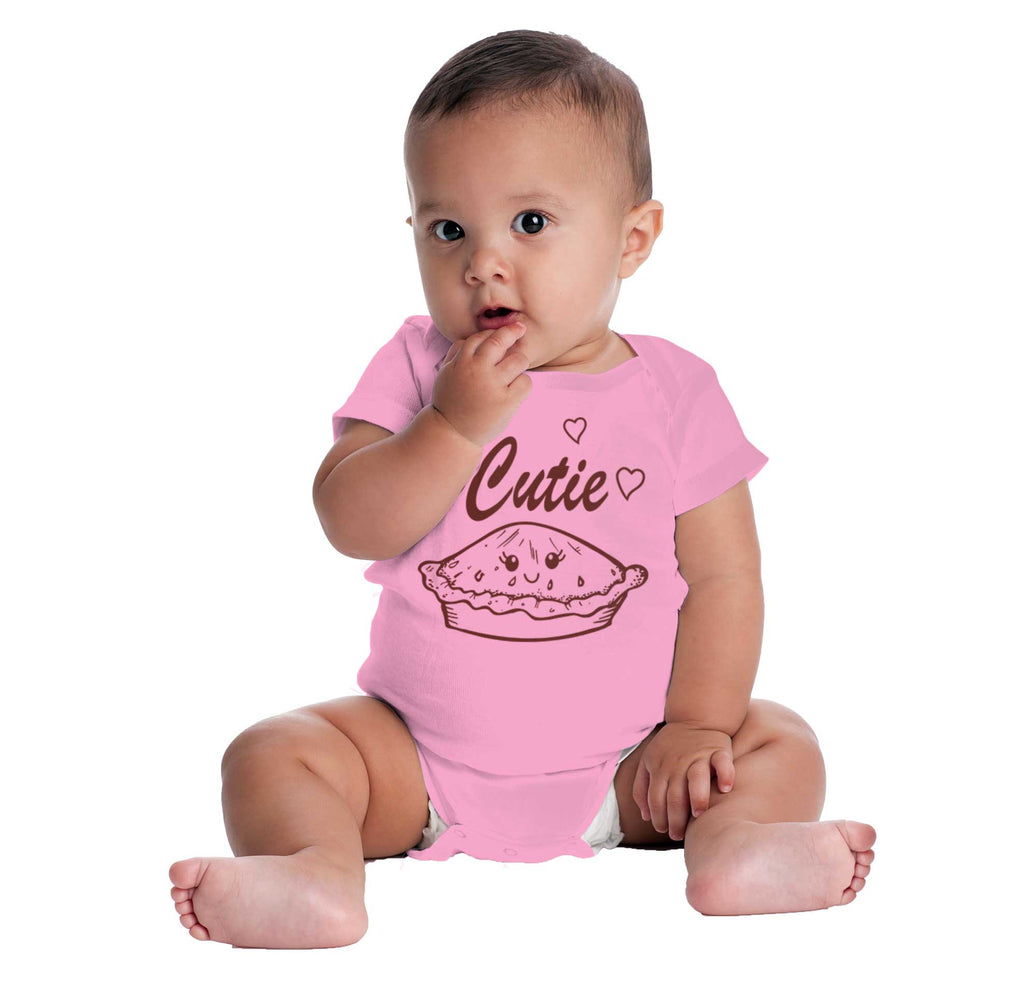 Cutie Romper Bodysuit-Direct To Garment Print-Brisco Baby