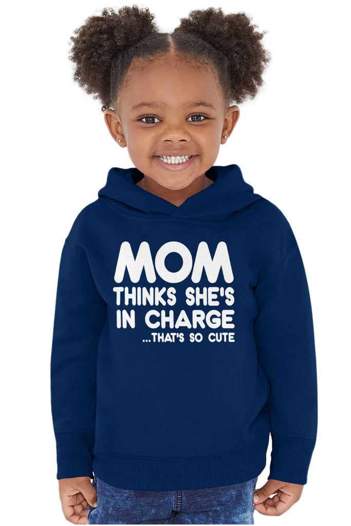 In Charge Toddler Pullover Hoodie-Direct To Garment Print-Brisco Baby