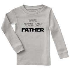 You Are My Father Solid Baby Pajama Top-Direct To Garment Print-Brisco Baby