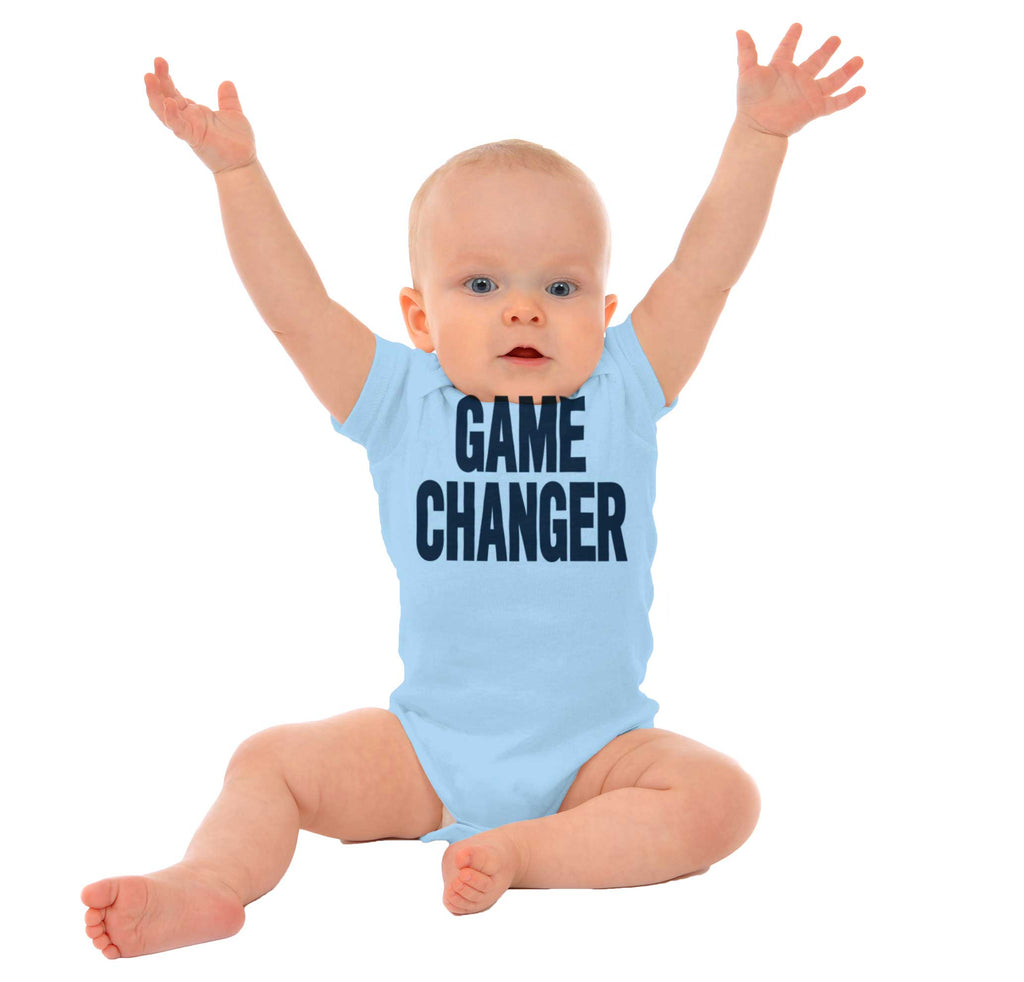 Game Changer Romper Bodysuit-Direct To Garment Print-Brisco Baby