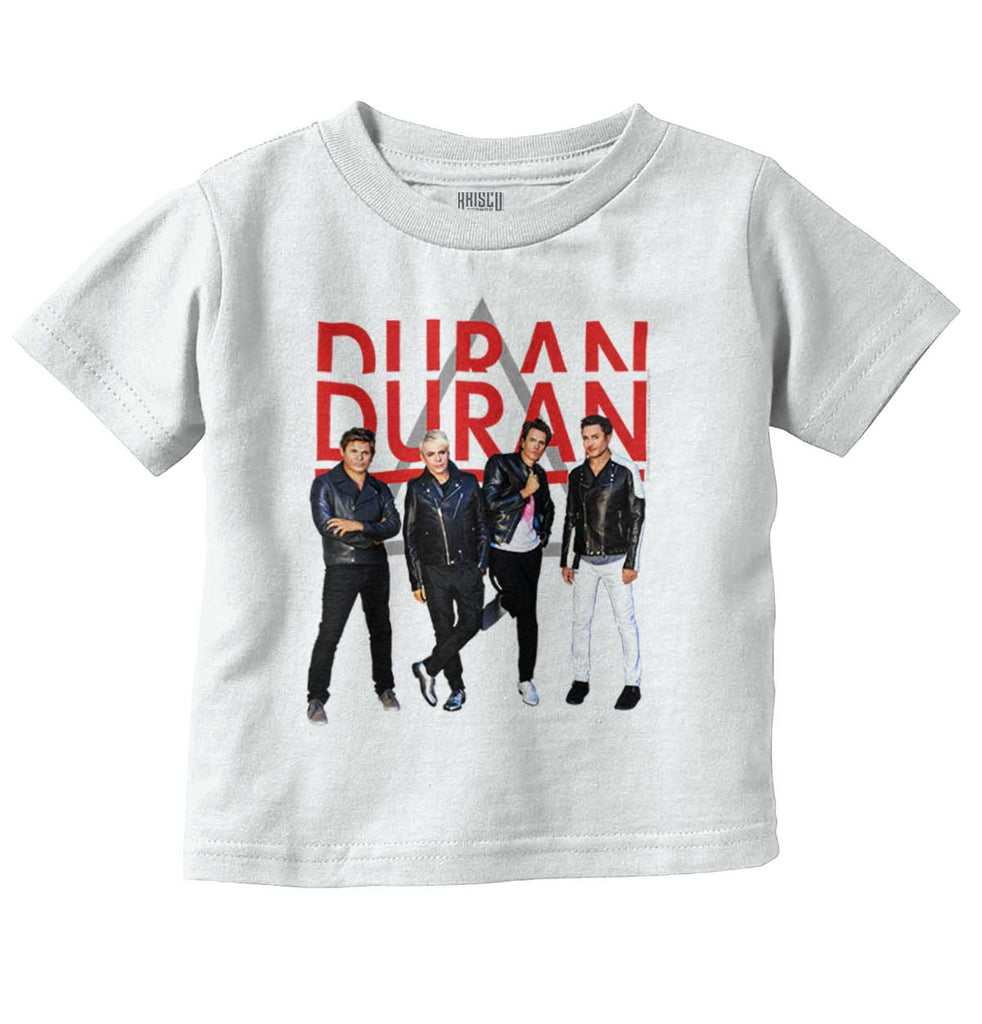 Duran Duran Photo Infant Toddler T Shirt-Direct To Garment Print-Brisco Baby
