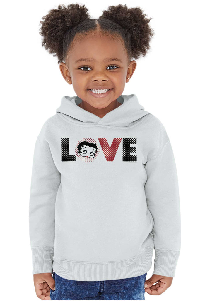 Pop Art Betty Toddler Pullover Hoodie-Direct To Garment Print-Brisco Baby