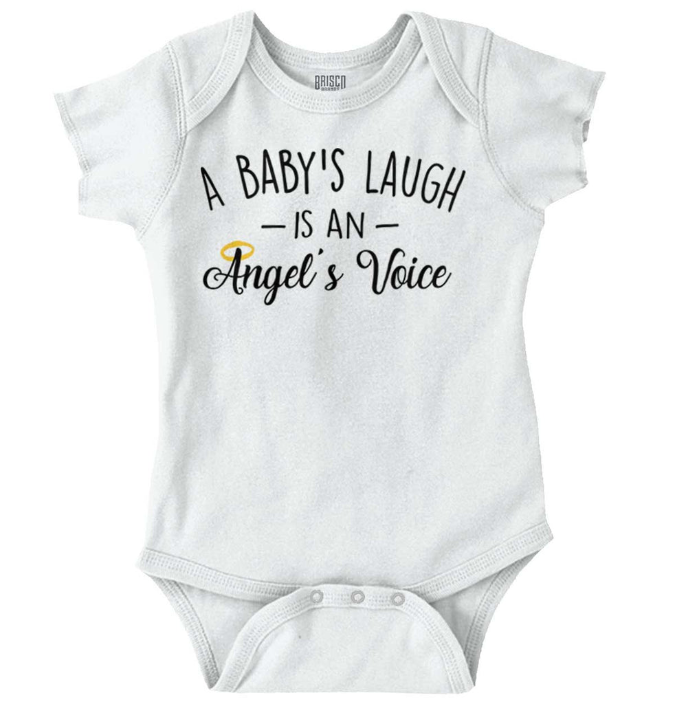 Baby's Laugh Romper Bodysuit-Direct To Garment Print-Brisco Baby