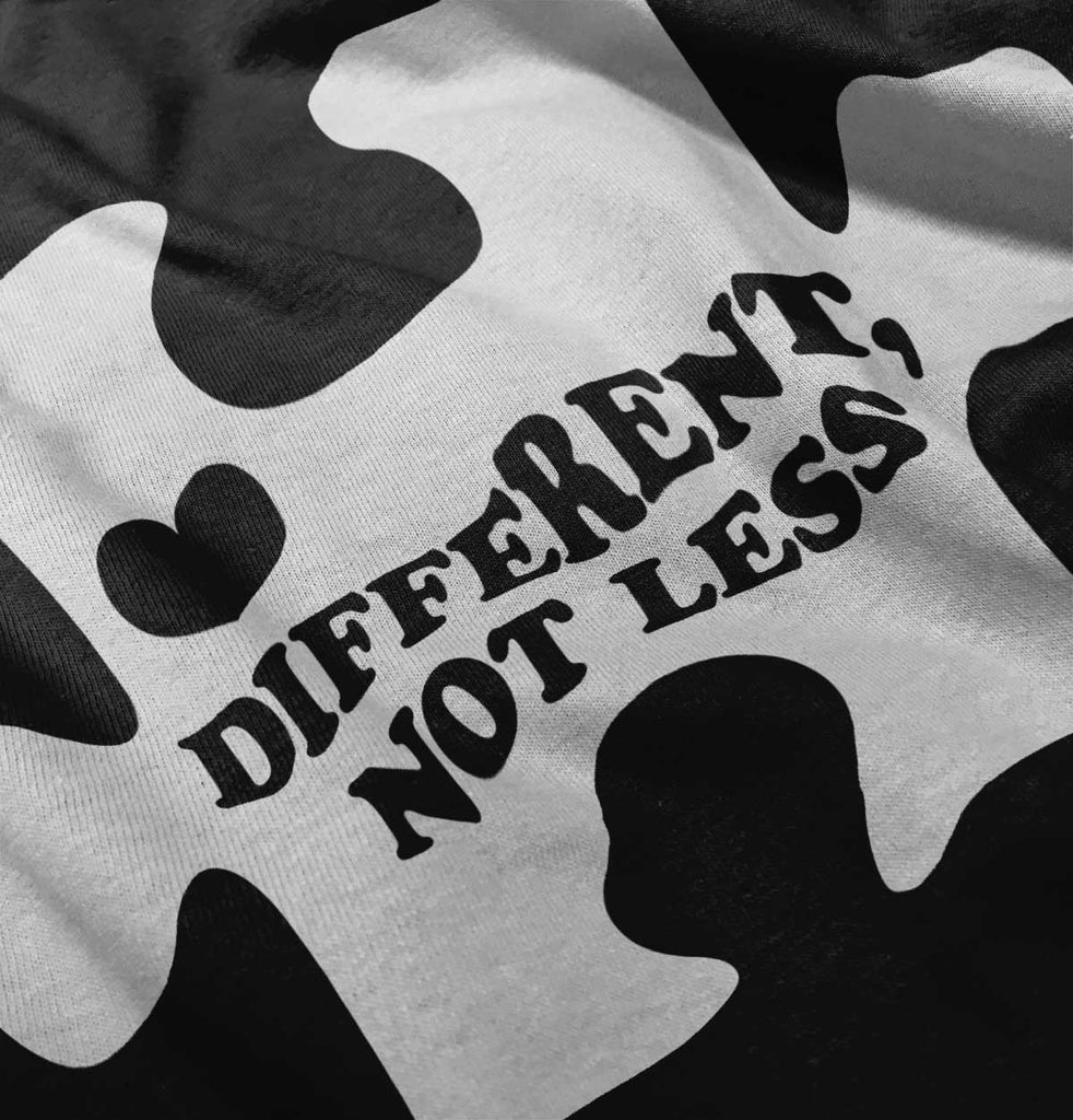 Different Not Less Infant Toddler T Shirt-Direct To Garment Print-Brisco Baby
