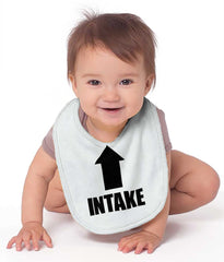 Intake Infant Baby Bib-Direct To Garment Print-Brisco Baby