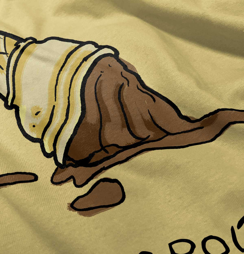 Dropped Cone Infant Toddler T Shirt-Direct To Garment Print-Brisco Baby