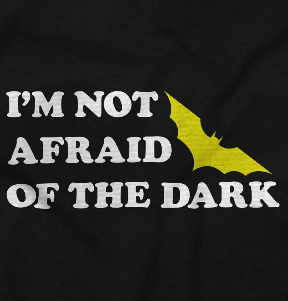 Afraid of Dark Infant Baby Bib-Direct To Garment Print-Brisco Baby