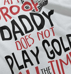 Golfing Dad Romper Bodysuit-Direct To Garment Print-Brisco Baby