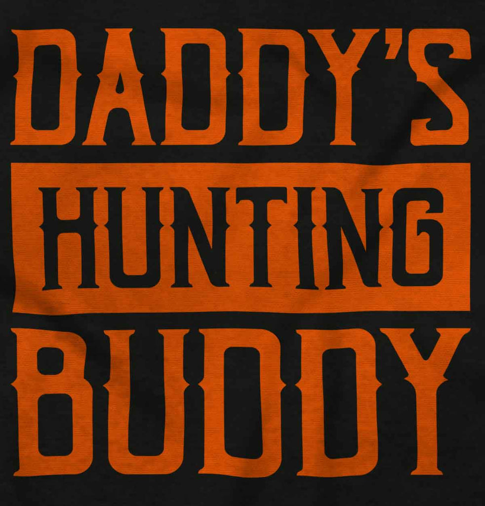 Daddys Hunting Buddy Romper Bodysuit-Direct To Garment Print-Brisco Baby