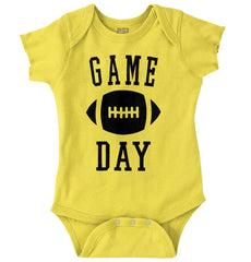 Game Day Romper Bodysuit-Direct To Garment Print-Brisco Baby