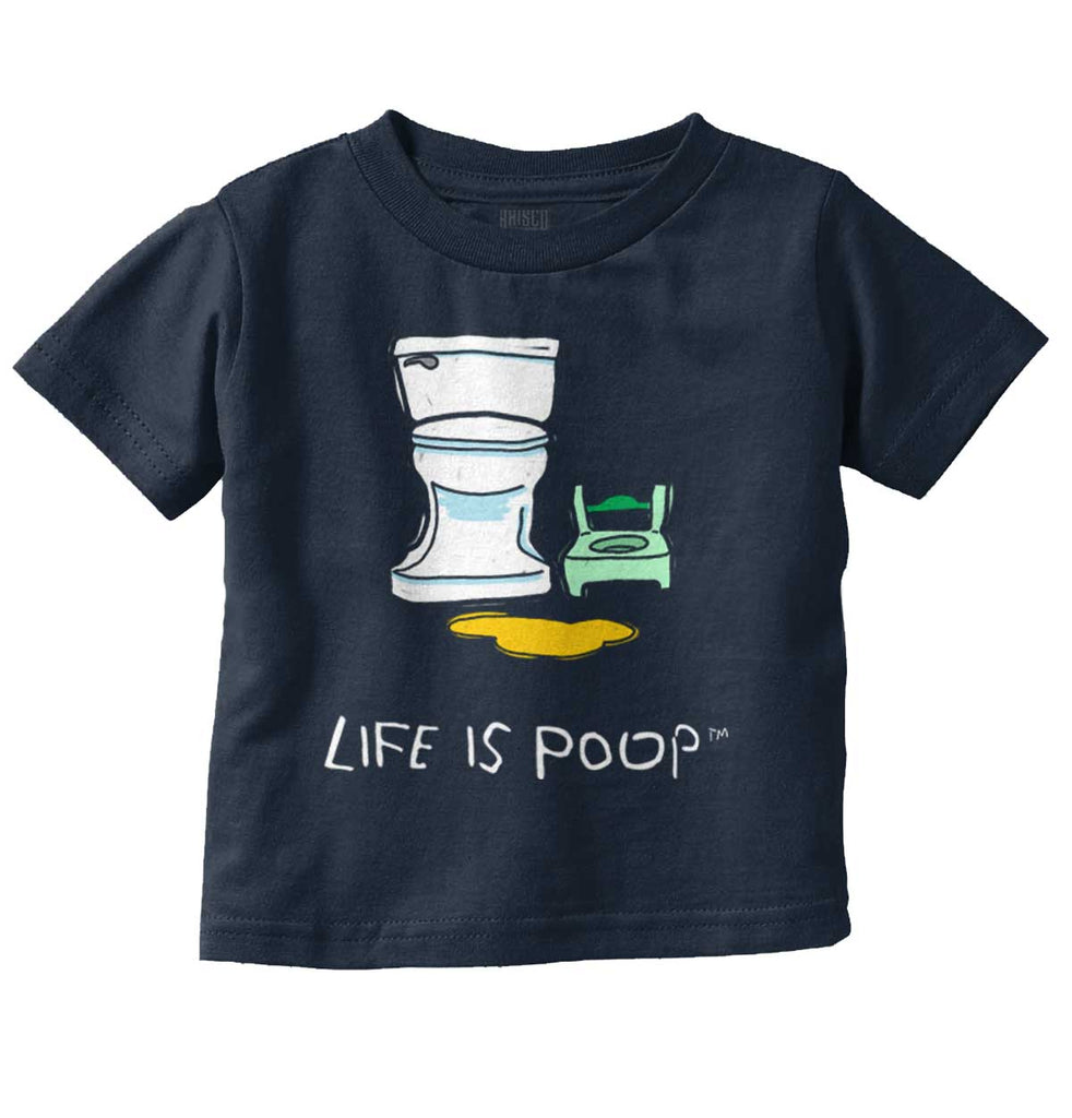 Potty Train Infant Toddler T Shirt-Direct To Garment Print-Brisco Baby