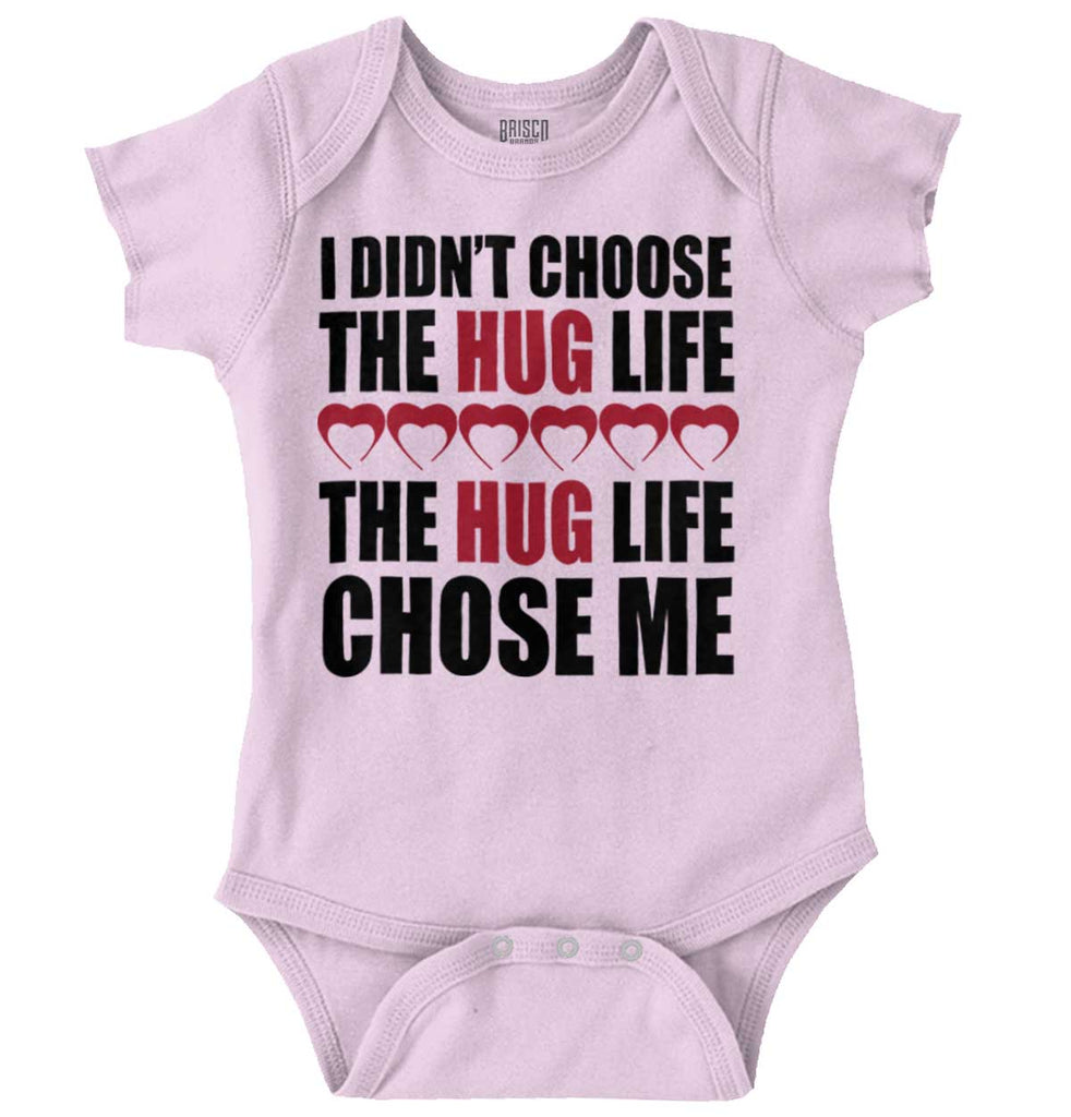 Hug Life Romper Bodysuit-Direct To Garment Print-Brisco Baby