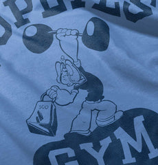Popeye's Gym Toddler Baseball-Direct To Garment Print-Brisco Baby