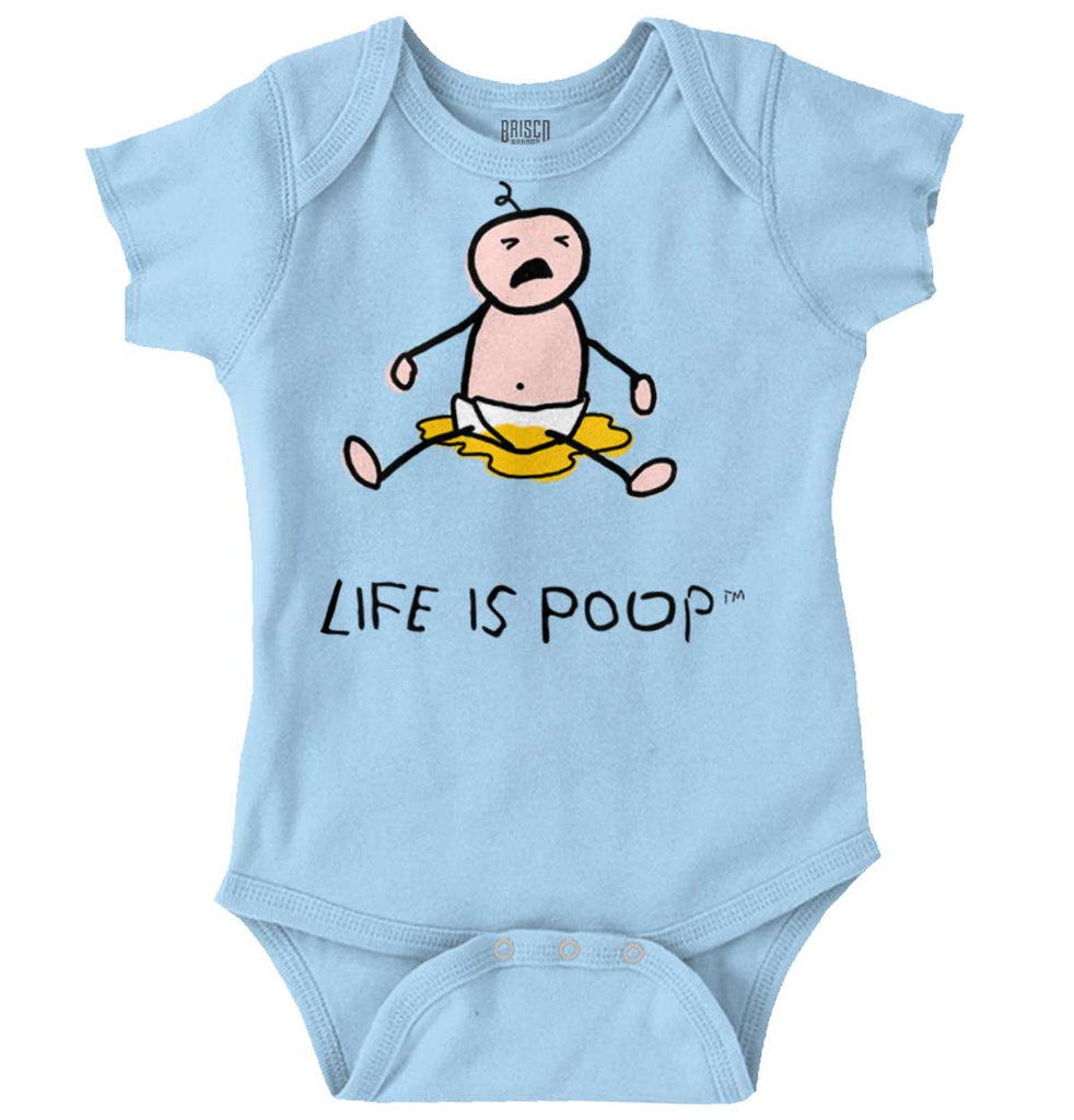 Baby Accident Romper Bodysuit-Direct To Garment Print-Brisco Baby