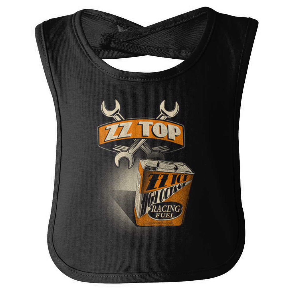 ZZ Racing Infant Baby Bib-Direct To Garment Print-Brisco Baby