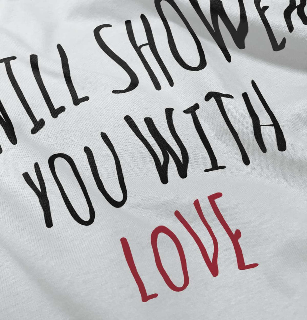 Shower With Love Romper Bodysuit-Direct To Garment Print-Brisco Baby