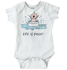 Crying Bath Romper Bodysuit-Direct To Garment Print-Brisco Baby