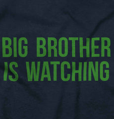 Big Brother Is Watching Romper Bodysuit-Direct To Garment Print-Brisco Baby