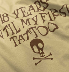 First Tattoo Romper Bodysuit-Direct To Garment Print-Brisco Baby