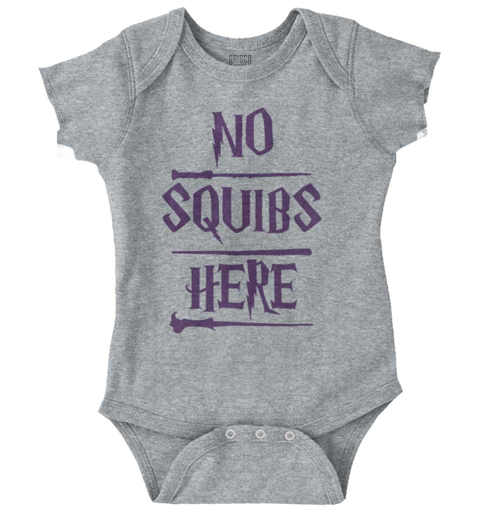 No Squibs Here Romper Bodysuit-Direct To Garment Print-Brisco Baby