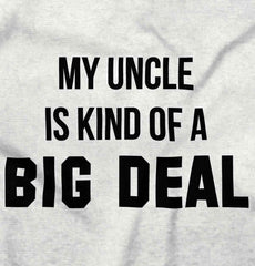 My Uncle Big Deal Romper Bodysuit-Direct To Garment Print-Brisco Baby