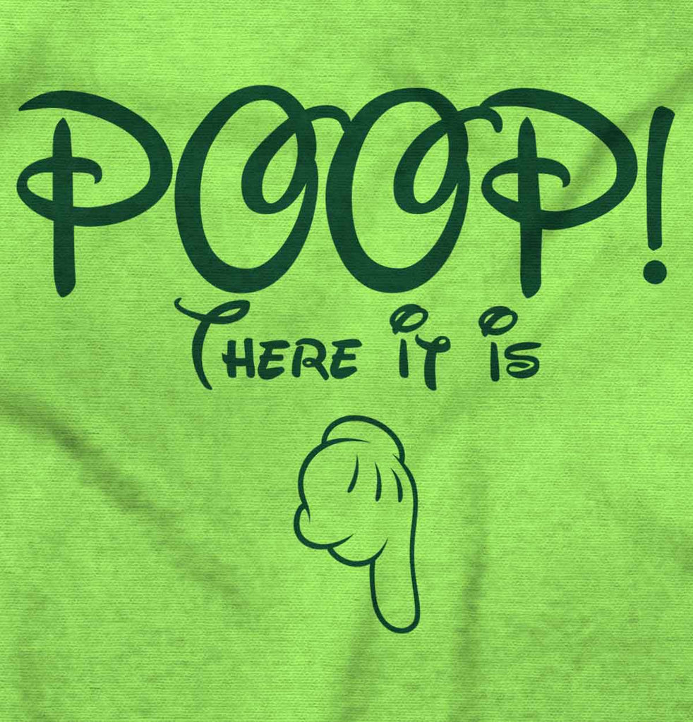 Poop There It Is Romper Bodysuit-Direct To Garment Print-Brisco Baby