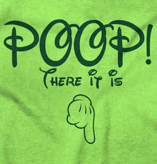 Poop There It Is Romper Bodysuit-Direct To Garment Print-Brisco Baby